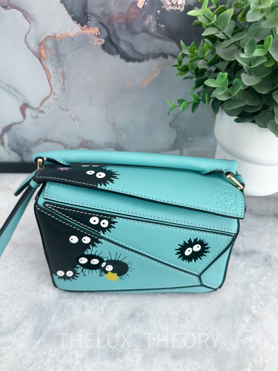 LOEWE X SPIRITED AWAY SUSUWATARI MINI PUZZLE BAG THE LUX THEORY