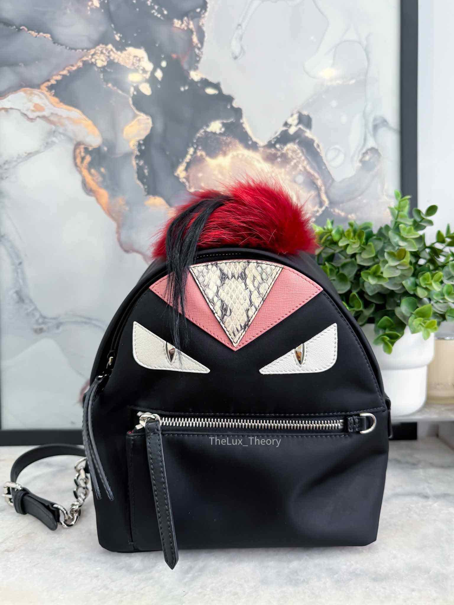 FENDI MONSTER MINI BACKPACK 2018 THE LUX THEORY