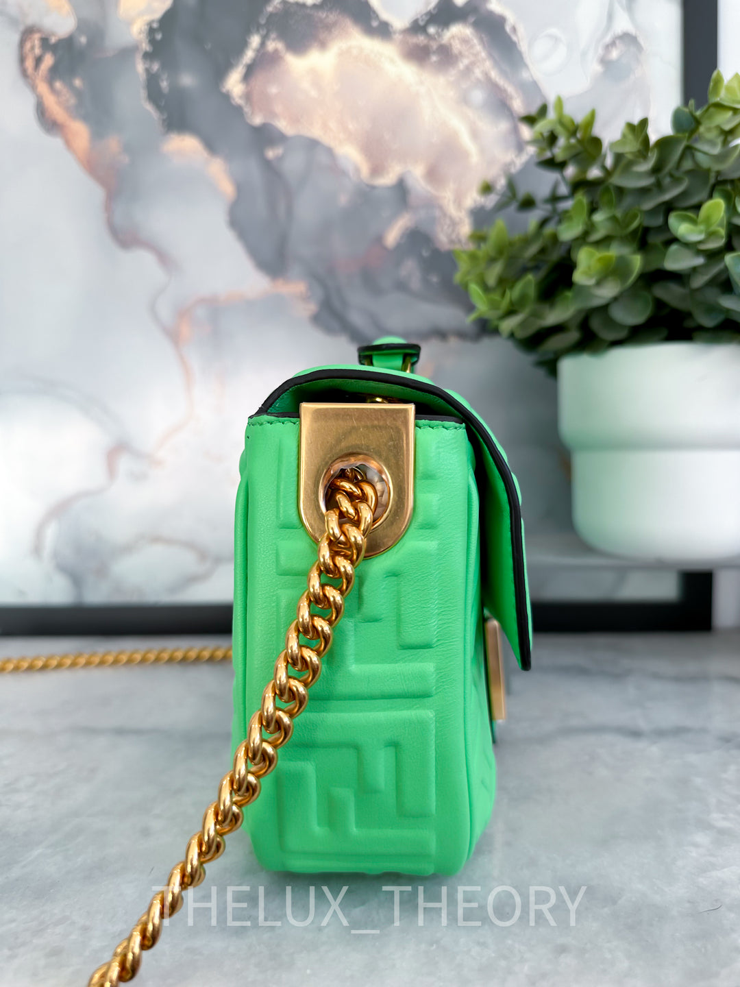 ARC x TLT FENDI MIDI BAGUETTE WASABI GREEN