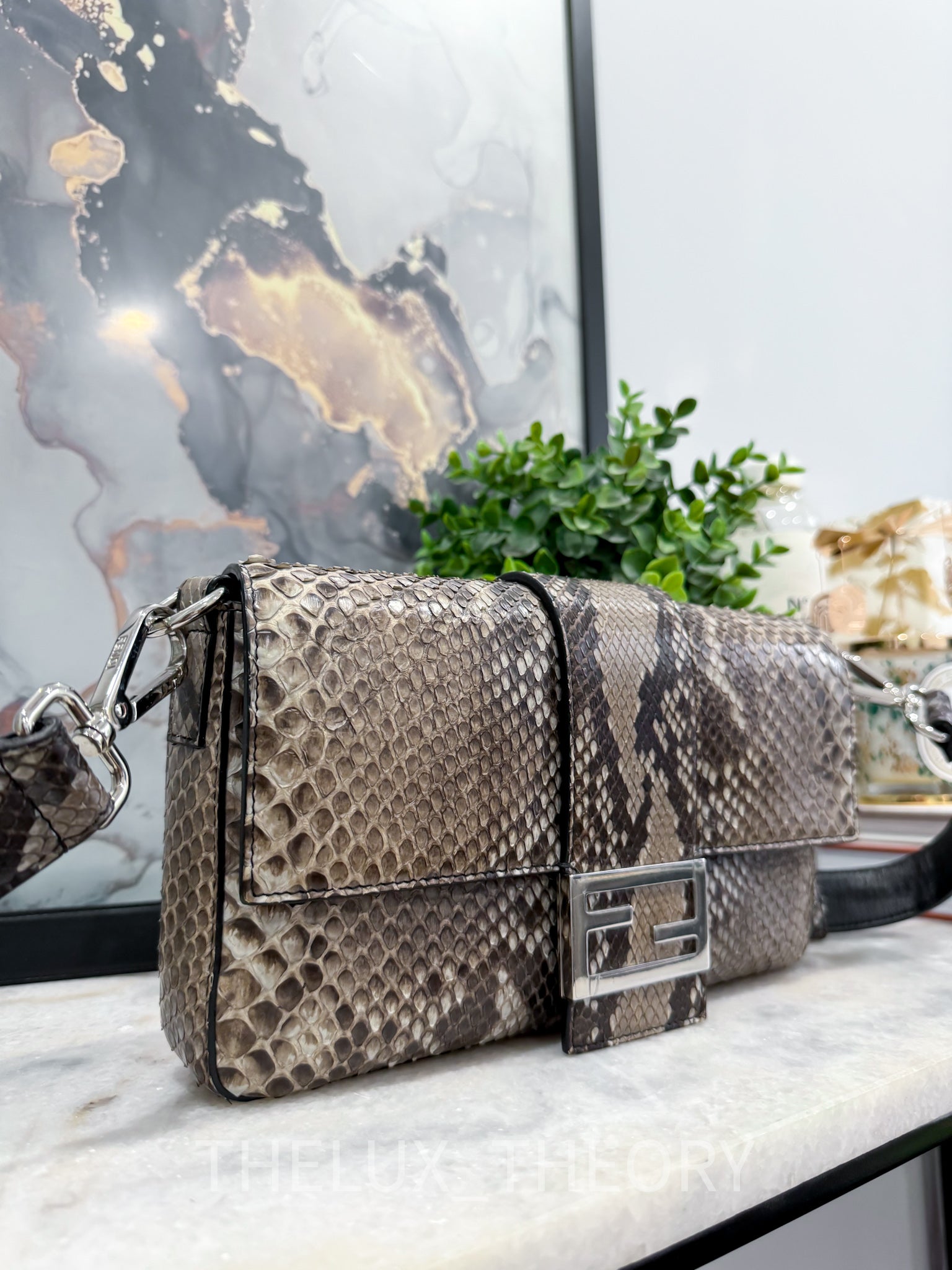 FENDI MEN S BAGUETTE PYTHON THE LUX THEORY