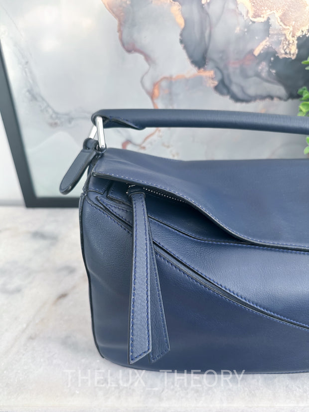 Loewe puzzle bag online navy