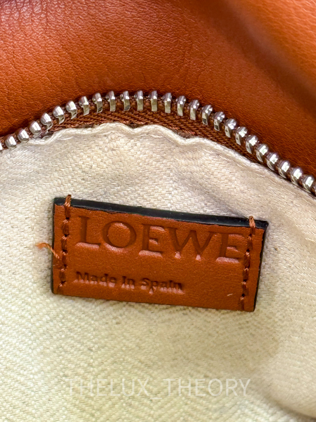 LOEWE SMALL PUZZLE BAG WOVEN BUFFALO LEATHER