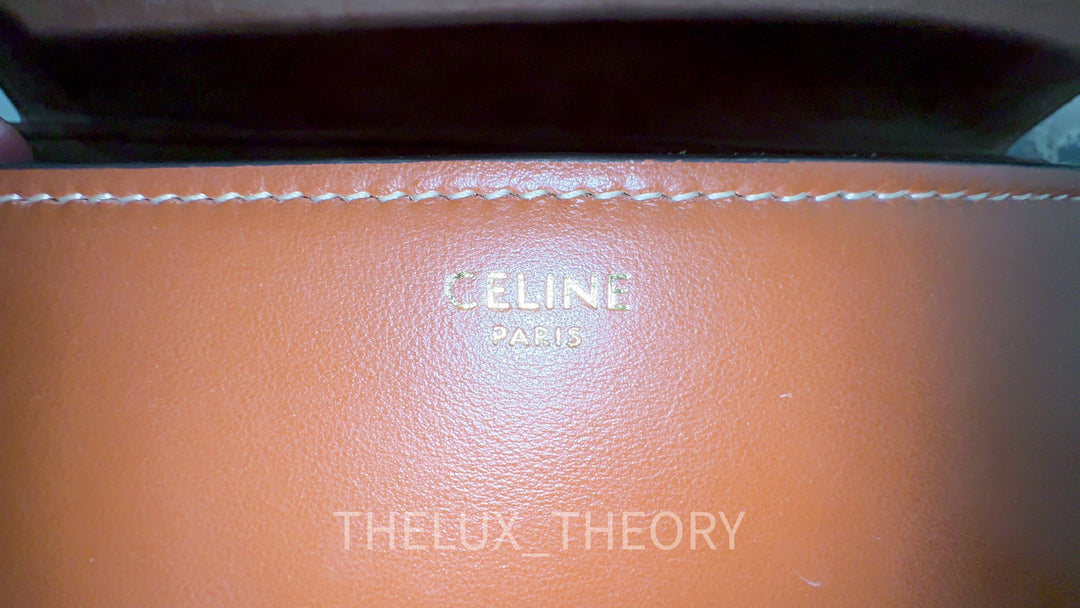 CELINE MEDIUM SOFT 16 SMOOTH CALFSKIN TAN