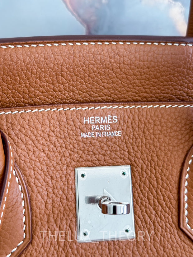 Hermès Bleu Jean Togo Birkin 35 Palladium Hardware, 2009 Available For  Immediate Sale At Sotheby's