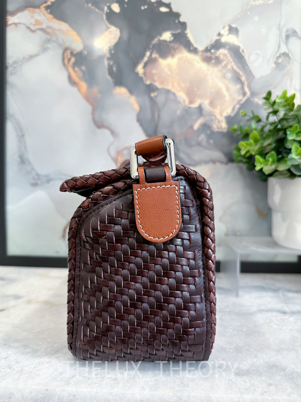 Loewe woven store puzzle bag