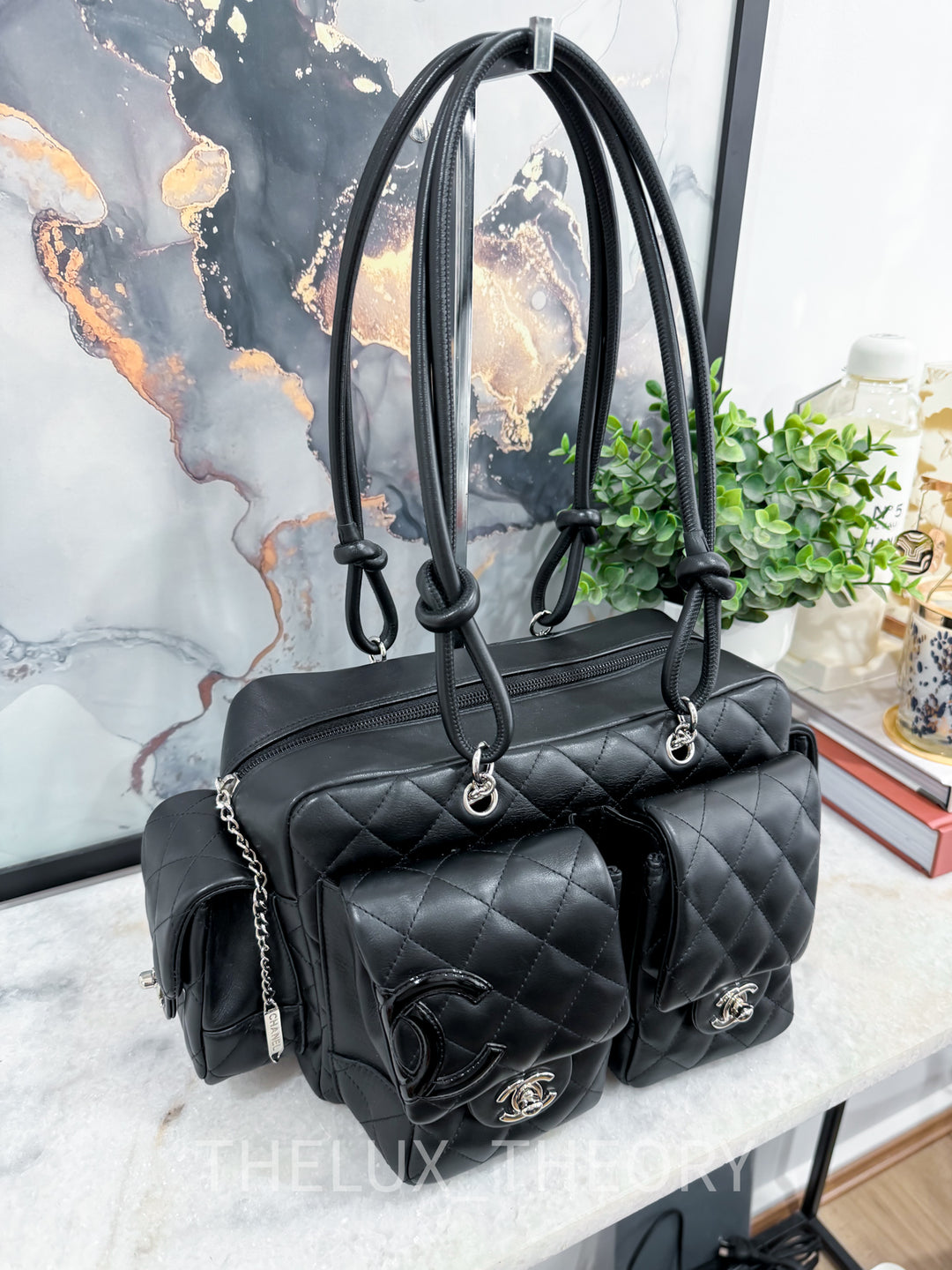 CC CAMBON REPORTER BLACK GOLD HARDWARE