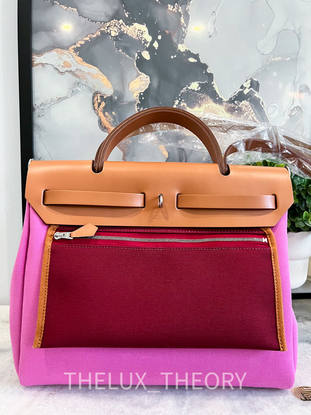 HERMES HERBAG BUBBLEGUM PINK 31